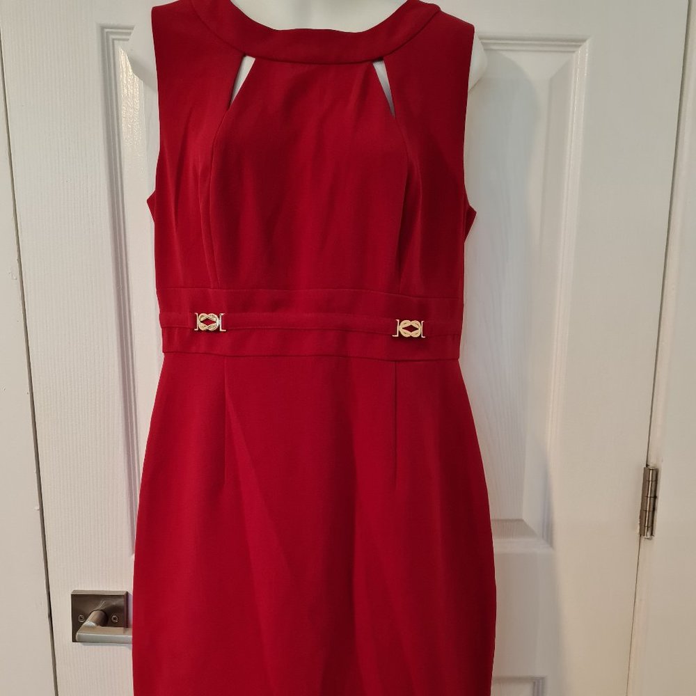 Wine color Dress - Tahari - size 8